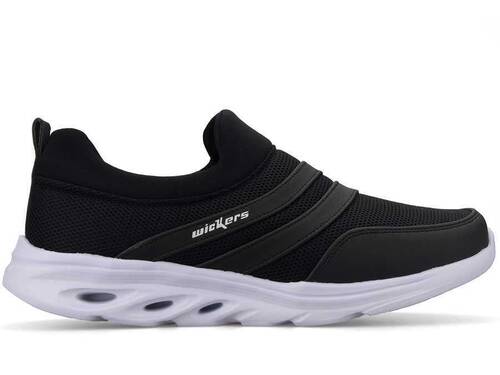 Wickers 2418 Anrk Aqua Shoe For Men - Black/White - 1