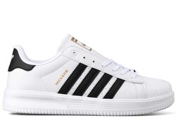 Wickers 2555 Men's Sneakers Leather - White/Black - BestOf Shoes