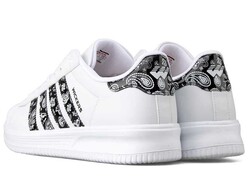 Wickers 2555 Men's Sneakers Leather - White/Embossed - 3