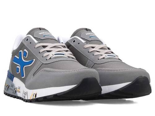 Wickers 2594 Water Repellent For Men - Smoke/Sax/Blue/White - 2