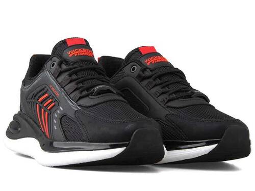 Wickers 2624 Water Repellent For Men - Black/Red - 2