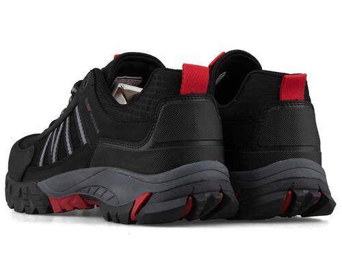 Wickers Leather 2568 For Men - Black/Red - 3