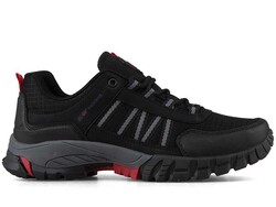 Wickers Leather 2568 For Men - Black/Red - BestOf Shoes