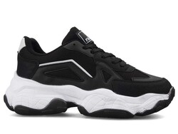 Women's Sneakers Dark Step 141 Anark - Black/White - BestOf Shoes