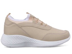 Women's Sneakers Jazz Club 3005 Skin - Ecru/White - BestOf Shoes