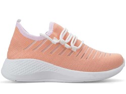 Women's Sneakers Knitwear Jazz Club 01 - Powder/White - BestOf Shoes