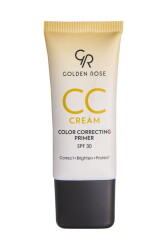 CC Cream Color Correcting Primer - 03 Yellow - Skin Tone Balancing CC Cream 30 ml - Golden Rose