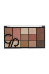 City Style Face and Eye Palette - 01 Warm Nude - Face & Eye Palette - Golden Rose