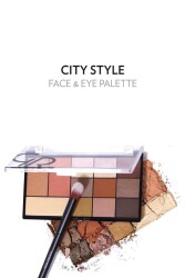 City Style Face and Eye Palette - 01 Warm Nude - Face & Eye Palette - 3