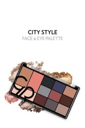 City Style Face and Eye Palette - 02 Smokey - Face & Eye Palette - 3