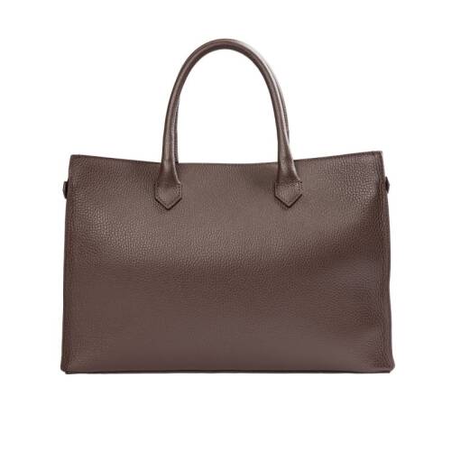 Guzini 8101 Women's Genuine Leather Handbag - Brown - 2