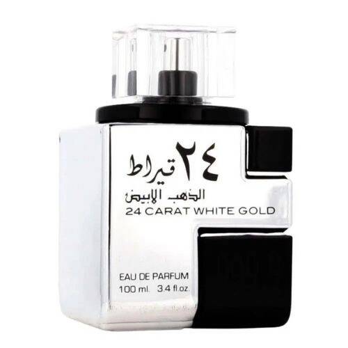 Lattafa 24 Carat White Gold EDP 100 ml Unisex Perfume - 1