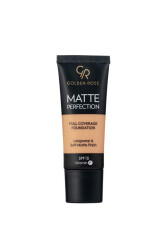 Matte Perfection Full Coverage Foundation - Cool 06 - High-Cool Matte Foundation 35 ml - Golden Rose