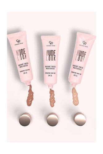 Nude Look Radiant Tinted Moisturiser - 02 Medium Tint - Tinted Moisturizer for a Bright and Radiant Look 32 ml - 4