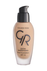 Satin Smoothing Fluid Foundation - 21 Porcelain - Concealing Foundation 34 ml - Golden Rose