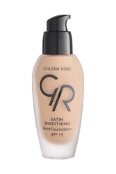 Satin Smoothing Fluid Foundation - 22 Ivory - Concealing Foundation 34 ml - Golden Rose