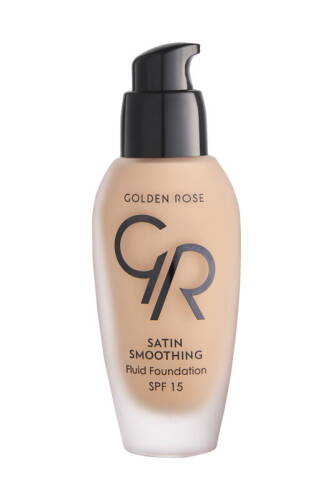 Satin Smoothing Fluid Foundation - 34 Golden Beige - Concealing Foundation 34 ml - 1