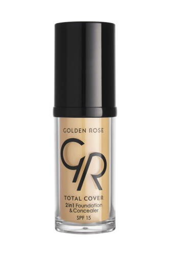 Total Cover 2in1 Foundation & Concealer - 03 Almond - 2-in-1 Foundation and Concealer 30 ml - 1