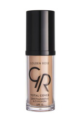 Total Cover 2in1 Foundation & Concealer - 07 Natural - 2-in-1 Foundation and Concealer 30 ml - Golden Rose