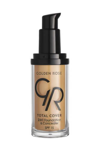 Total Cover 2in1 Foundation & Concealer - 18 Cappuccino - 2-in-1 Foundation and Concealer - 2
