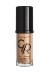 Total Cover 2in1 Foundation & Concealer - 20 Tan - 2-in-1 Foundation and Concealer 30 ml - Golden Rose