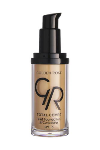 Total Cover 2in1 Foundation & Concealer - 23 Medium Yellow Beige - 2-in-1 Foundation and Concealer 30 ml - 2